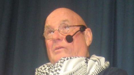 Das Urgestein Peter Goihl bei seiner Rede