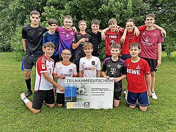 Der TSV Burgpreppach wurde aus einer Vielzahl von Bewerbungen ausgewählt, an den Fußball-Ferien-Freizeiten teilzunehmen.