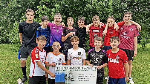 Der TSV Burgpreppach wurde aus einer Vielzahl von Bewerbungen ausgewählt, an den Fußball-Ferien-Freizeiten teilzunehmen.