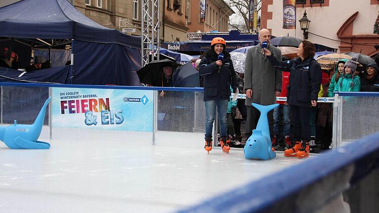 "Feiern & Eis" auf dem Marktplatz in Bad Kissingen Foto: Carmen Schmitt
