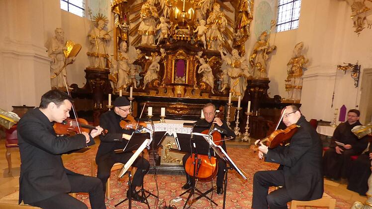Das Streichquartett Foto: Thomas Weichert