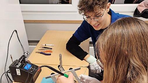 Hausmesse an der Realschule in Ebermannstadt.