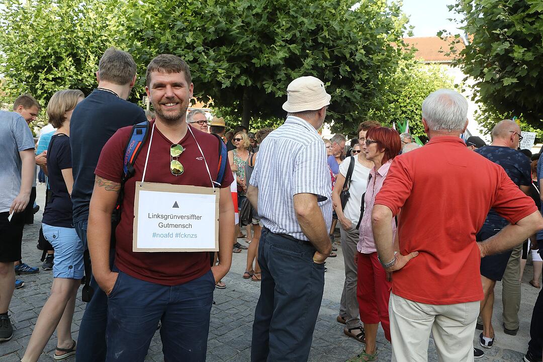 Björn Höcke in Forchheim: Demonstrationen gegen AfD-Politiker