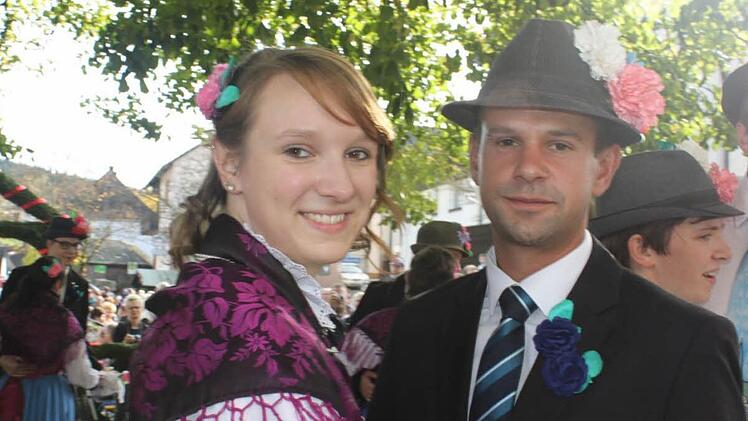 Sie hatten in diesem Jahr die Federführung inne: Vanessa Vetter und ihr Zechbursch Dennis Fehn. Foto: Schadeck