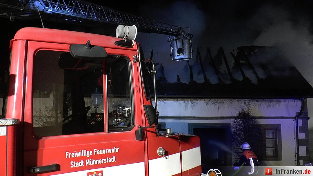 Brand in Kloster bei Münnerstadt – 250 Heimbewohner von Feuer bedroht