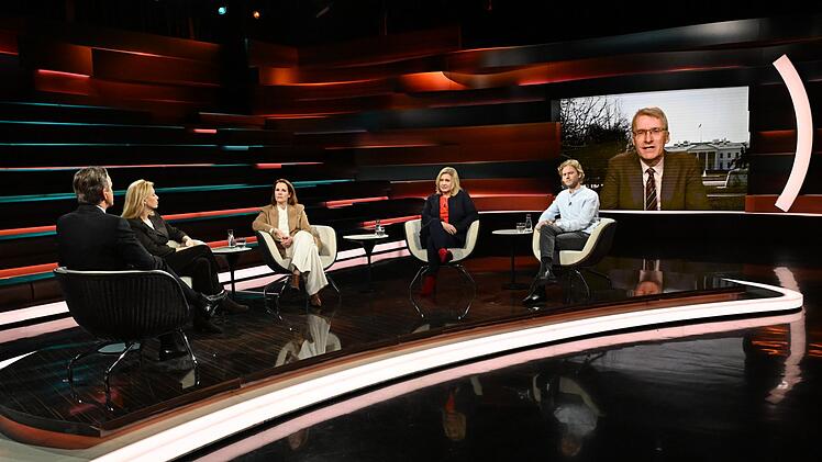 Am Dienstagabend waren bei "Markus Lanz" Karin Prien, Florence Gaub, Eva Quadbeck, Dr. Jan Wynands und (zugeschaltet) Elmar Theve&szlig;en zu Gast.