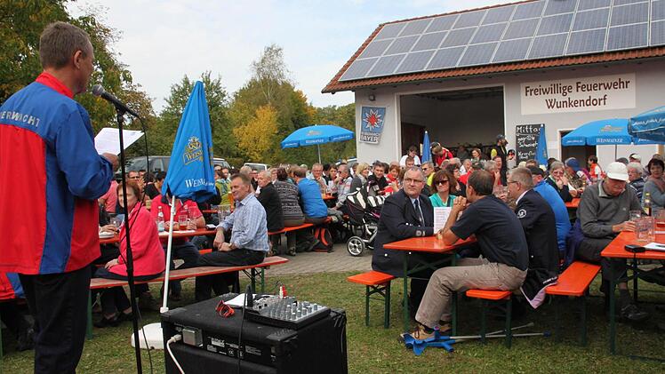 Viele Gäste kamen zum Jubiläum der Kulmbacher Bergwacht. Foto: Stephan Stöckel