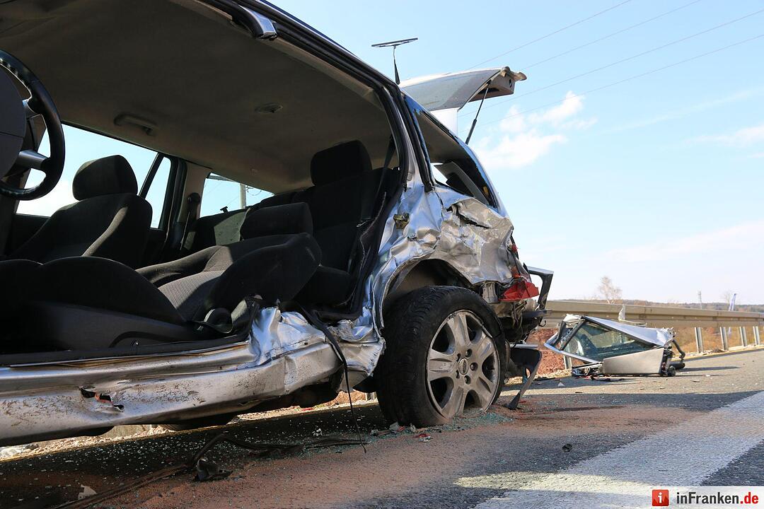 Schwerer Unfall auf der A73