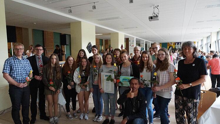 Die Schüler des Fairtrade-Teams. Foto: Arkadius Guzy