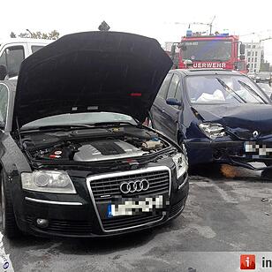 Kollision nach mutmaßlichem Rotlichtverstoß – Eine Person schwer verletzt