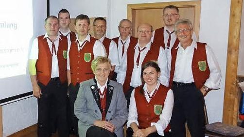 Fröhliche Gesichter bei der Gründungsversammlung  Foto: Blaskapelle