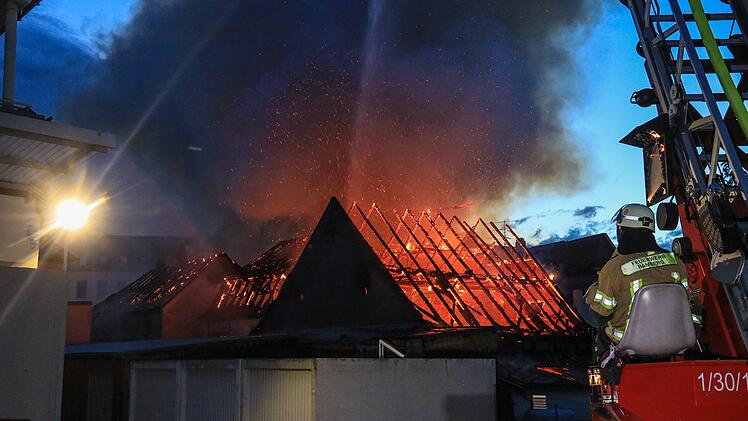 Großbrand in Bamberg