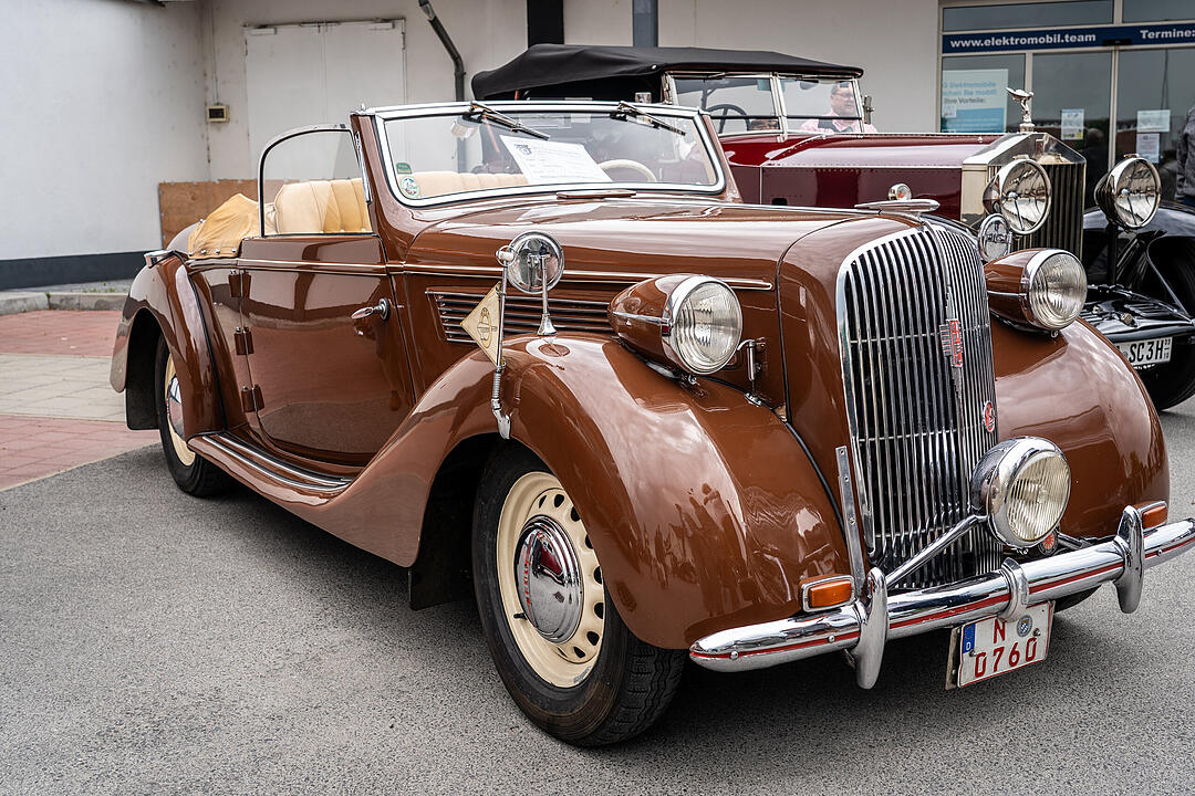 Einzigartige, historische Automobile aus der Vorkriegszeit konnten bewundert werden!