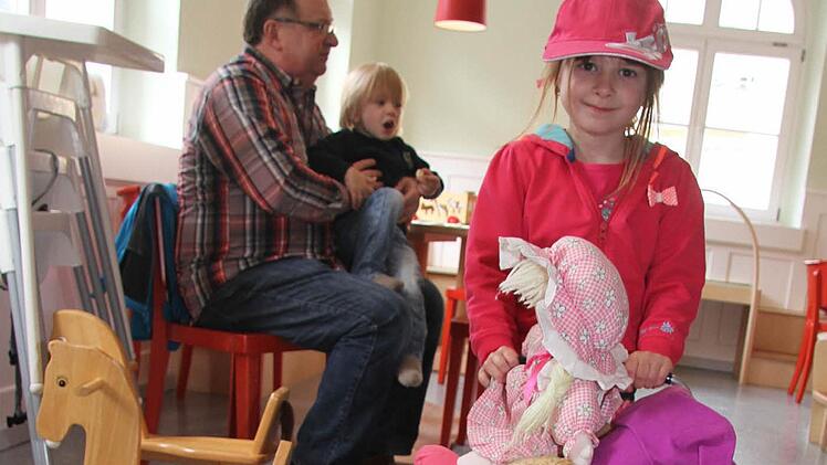 Impressionen aus dem neu gestalteten Familientreff  Foto: Sonja Adam