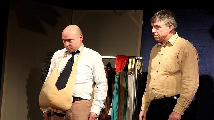 Rüdiger Baumann (rechts) und Georg Mädl brillierten. Foto: Richard Sänger