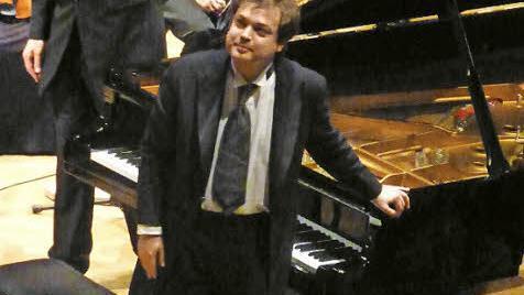 Andrei Licaret und Gerd Schaller (im Hintergrund). Foto: Ahnert