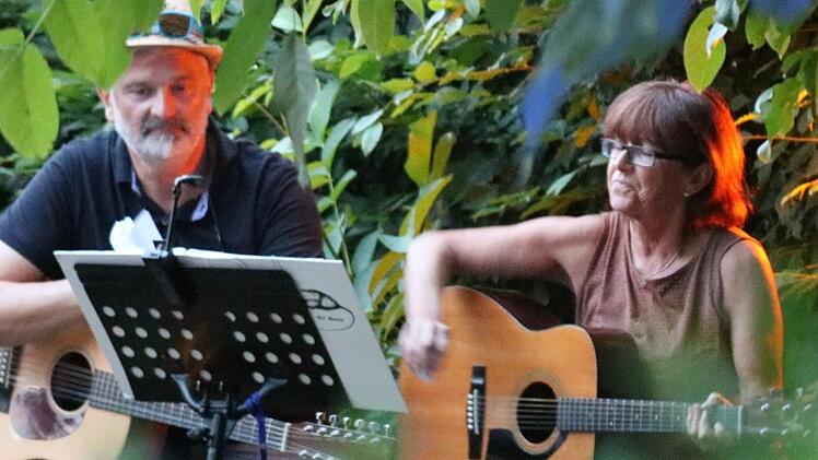 Das Duo Hofmann & Söllner: Hausgemachte Musik in ganz eigenen Interpretationen. Foto: Klaus Klaschka