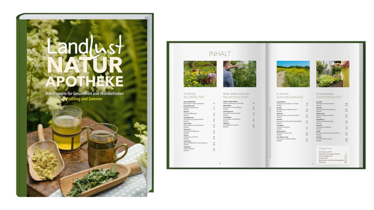 Das Buch &bdquo;Landlust Naturapotheke 2&ldquo; inspiriert mit nat&uuml;rlichen Rezepten und Hausmitteln. Es verbindet Wissen rund um Kr&auml;uter mit liebevoller Aufmachung f&uuml;r Zuhause.