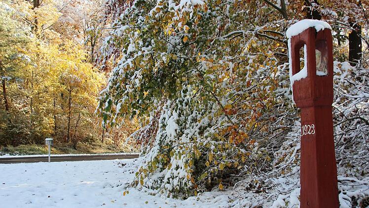 Winterbilder aus den Haßbergen