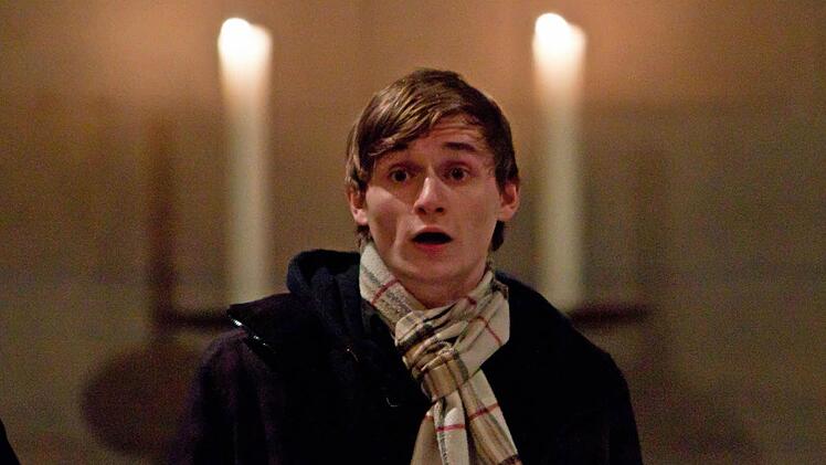 Paul Heller (Tenor), der musikaliche Leiter des Ensembles Nobiles.