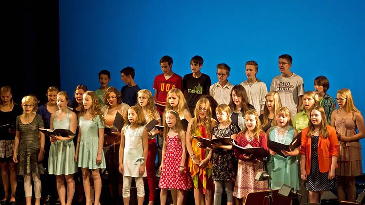 Konzert des Kinderchors des Landestheater Coburg Foto: Jochen Berger