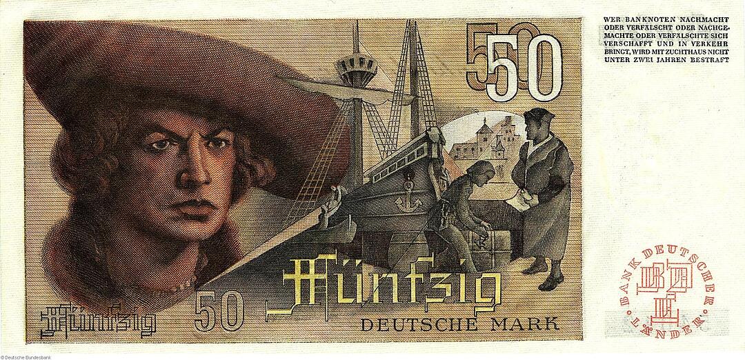 Deutsche Mark - Banknoten im Jahr 1948