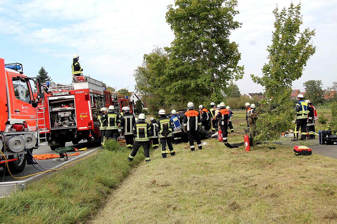 Autofahrer stirbt bei Unfall bei Hannberg