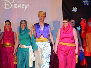 Die bezaubernde Disney-Parade hielt beim Fasching des Sportvereins Ramsthal Einzug. Andreas Lomb