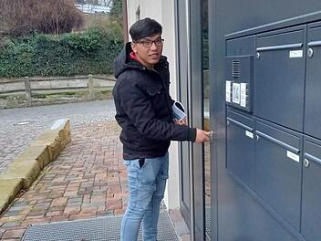 Start in ein neues Leben: Vor wenigen Tagen hat Mohammad Zaki seine Wohnung in Thurnau bezogen. Am Montag beginnt er seine Ausbildung als Anlagenmechaniker bei der Firma Schwender. Foto: privat