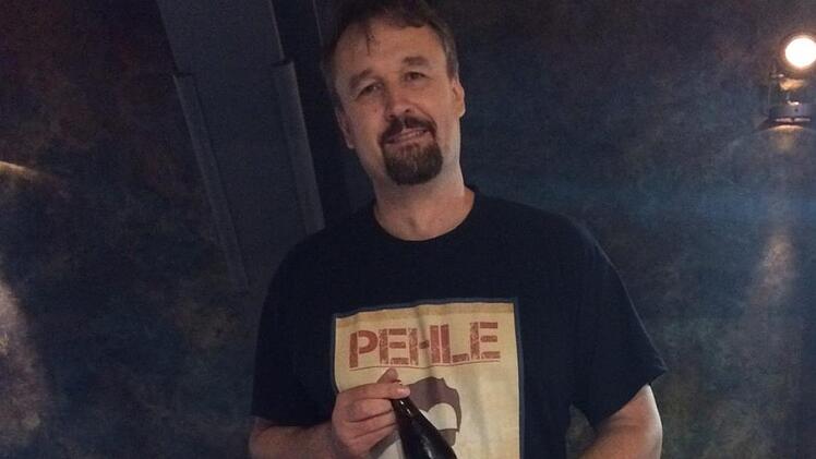 Wilko Pehle aus Kulmbach belegte Rang 3 bei der deutschen Meisterschaft der Hobbybrauer in Stralsund.  Foto: privat