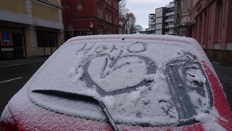 Winterimpressionen aus Coburg.Foto: Jochen Berger