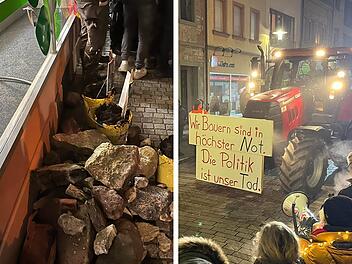Bauerndemo in Hammelburg: Grünen-Politikerin schildert "Todesangst"