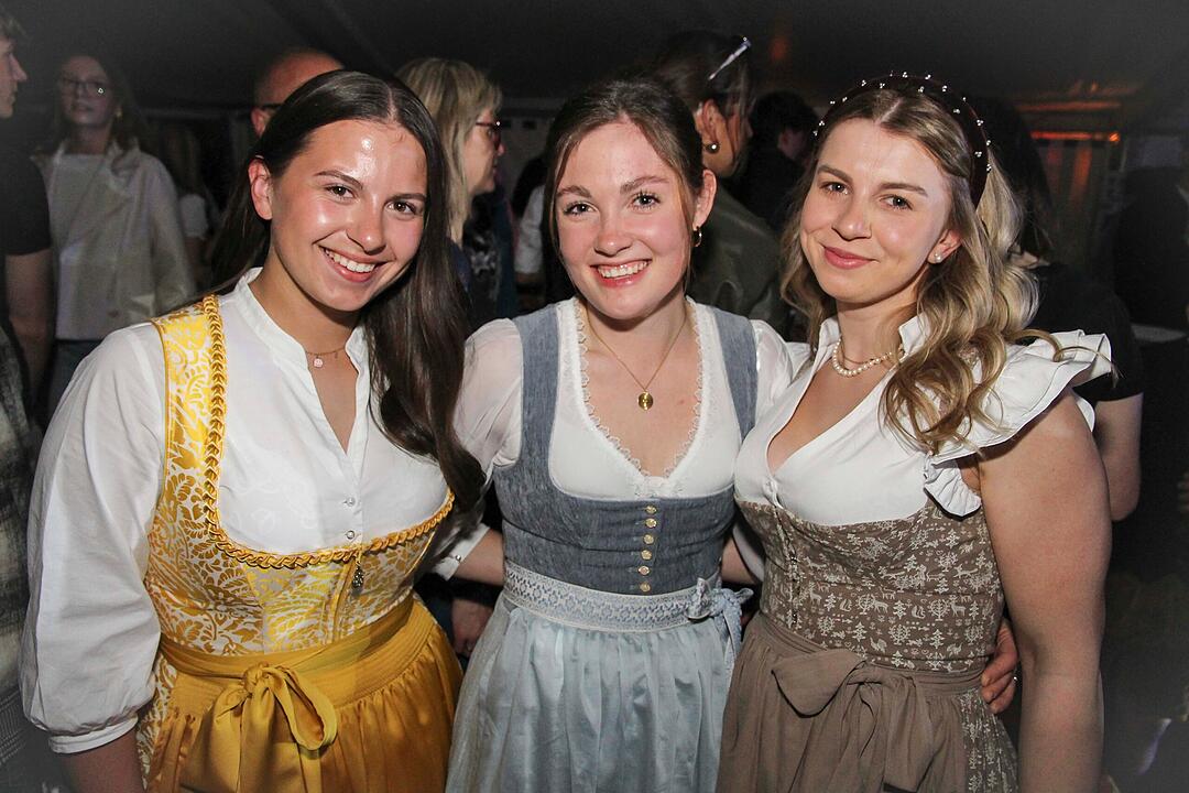 Die Partyband "highline" sorgte f&uuml;r gute Stimmung.