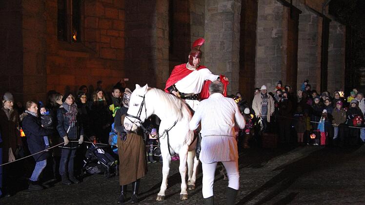 Der Martinsritt war gut besucht.Richard Sänger