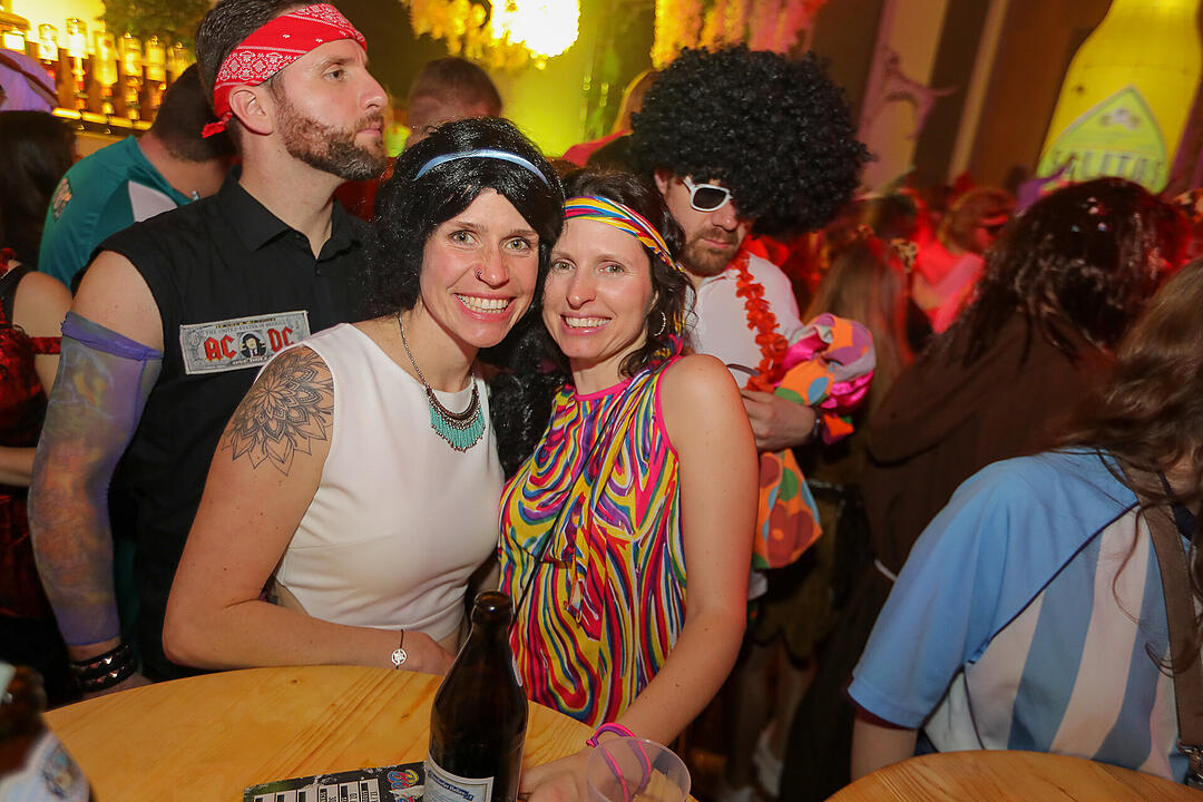 Beste Partystimmung in der Stadthalle