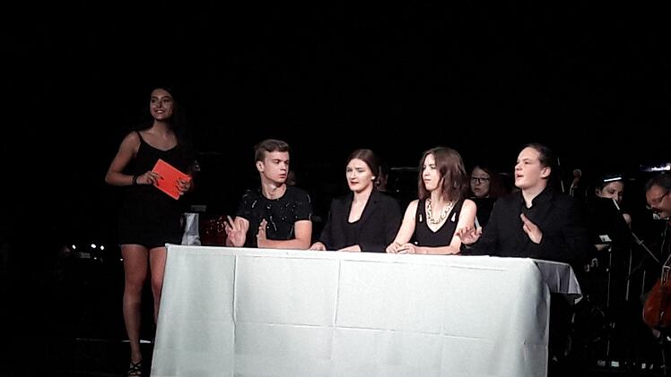 Kissinger Sommer Parade im Kurtheater von Bad Kissingen. Hartmut Hessel