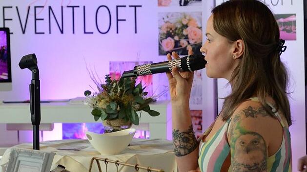 Klare Ansage: Auch die vierte "Just Married"-Messe in Forchheim war ein Renner.  Fotos: Sonja Hoffmann