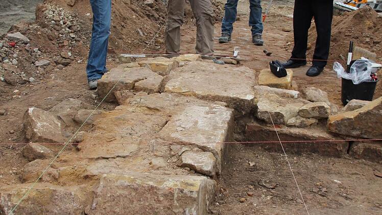 Genau vermessen und dokumentiert wurden die Mauerüberreste