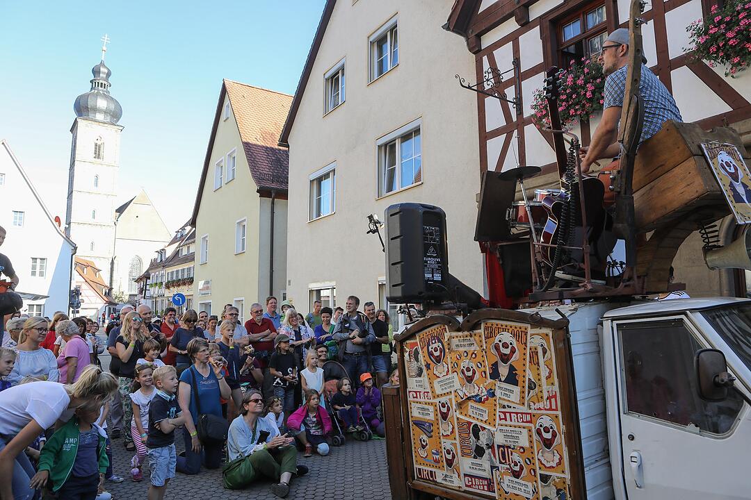 Einrücke vom Artistik-Festival ZirkArt in Forchheim