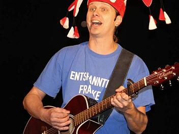 Als "Das Eich" begeisterte Stefan Eichner in der ausverkauften Alten Darre in Bad Staffelstein. Foto: Gerda Völk