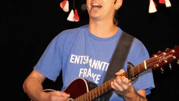 Als "Das Eich" begeisterte Stefan Eichner in der ausverkauften Alten Darre in Bad Staffelstein. Foto: Gerda Völk