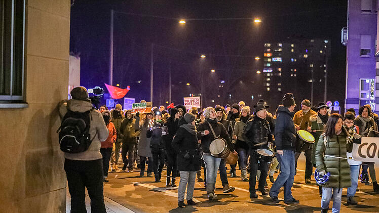Corona-Protest in Fürth