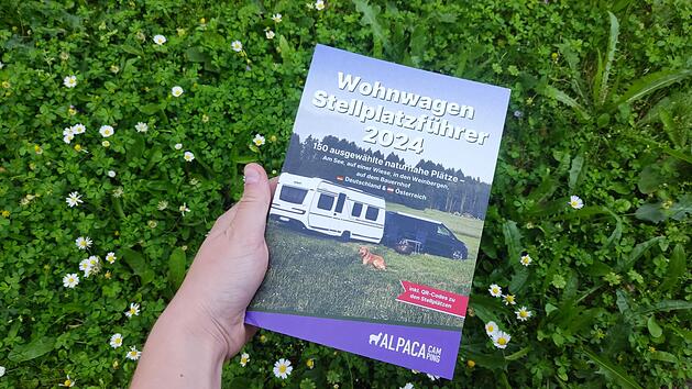 Wohnwagenstellplatzf&uuml;hrer 2024 von Alpaca Camping