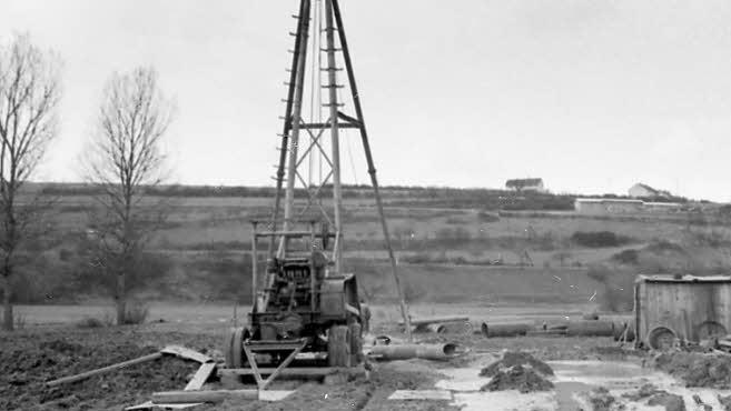Dort, wo heute die Bad Kissinger Quellen sind, fanden vor 50 Jahren Probebohrungen statt. Das Ergebnis: In Münnerstadt gibt es genug Wasser für die Stadt Bad Kissingen. Foto: Archiv/Gerhard Fuhrmann