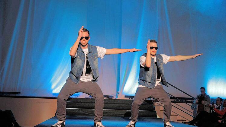 Tanz-Duo "II Move" aus dem Landkreis Bamberg. Foto: Merzbach