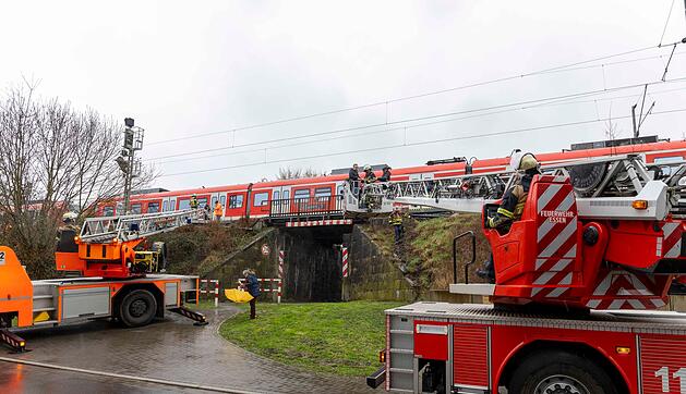 Ausstieg &uuml;ber Rettungsleitern
