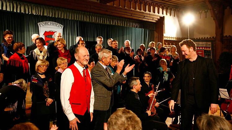 Beim Weihnachtskonzert. Foto: privat