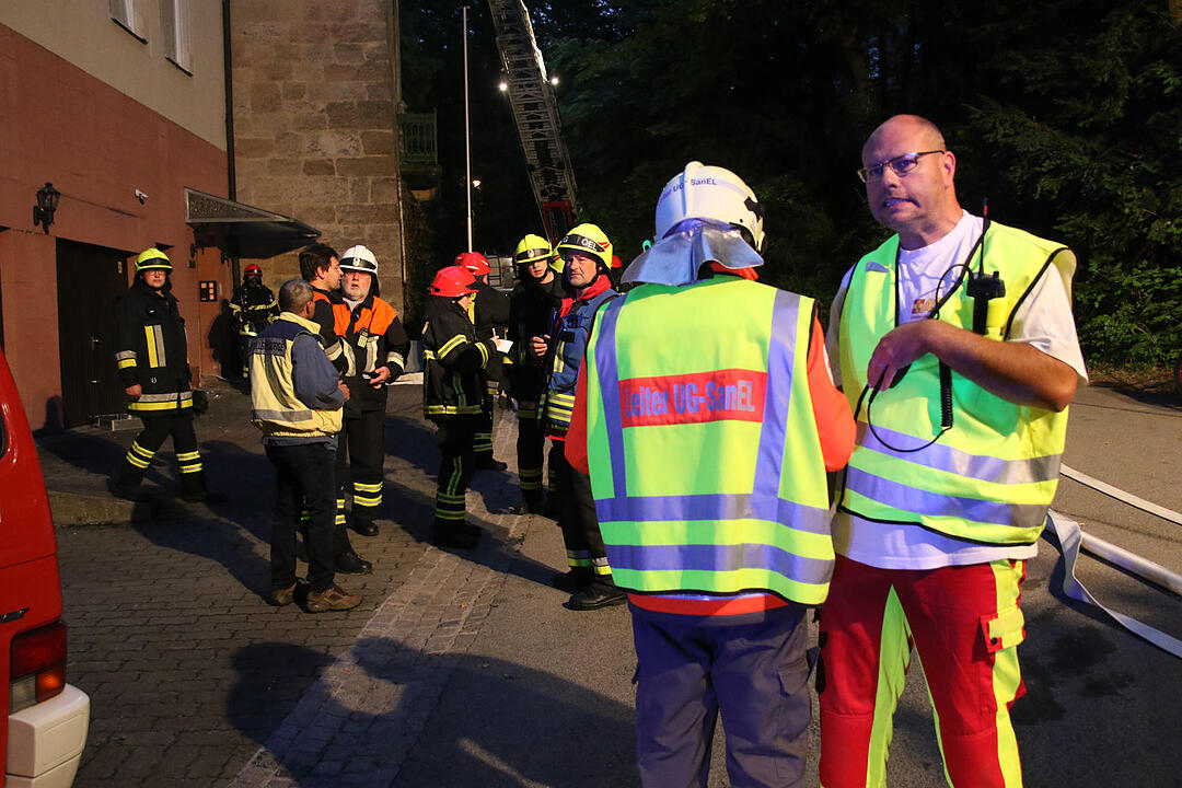 Coburg: Küchenbrand im "Hexenturm"