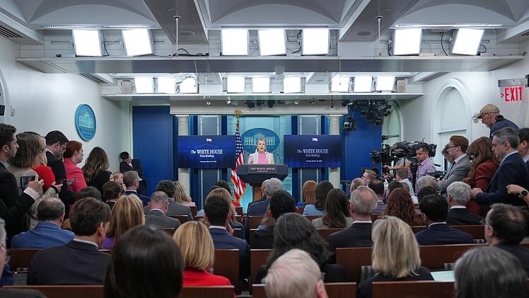Pressekonferenz Wei&szlig;es Haus