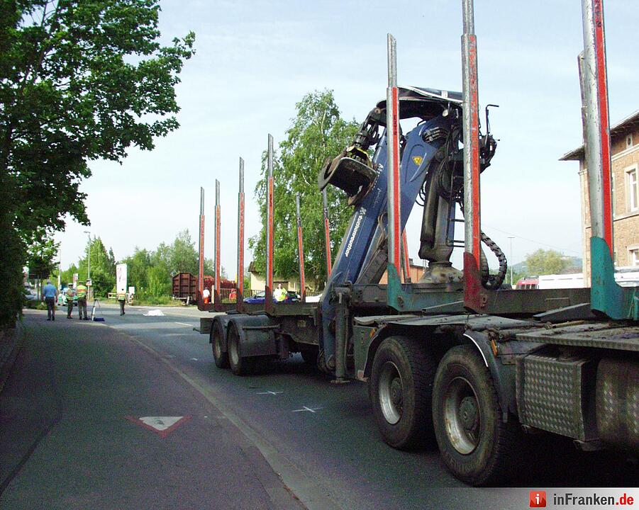 Lkw überrollt Fußgängerin in Lichtenfels